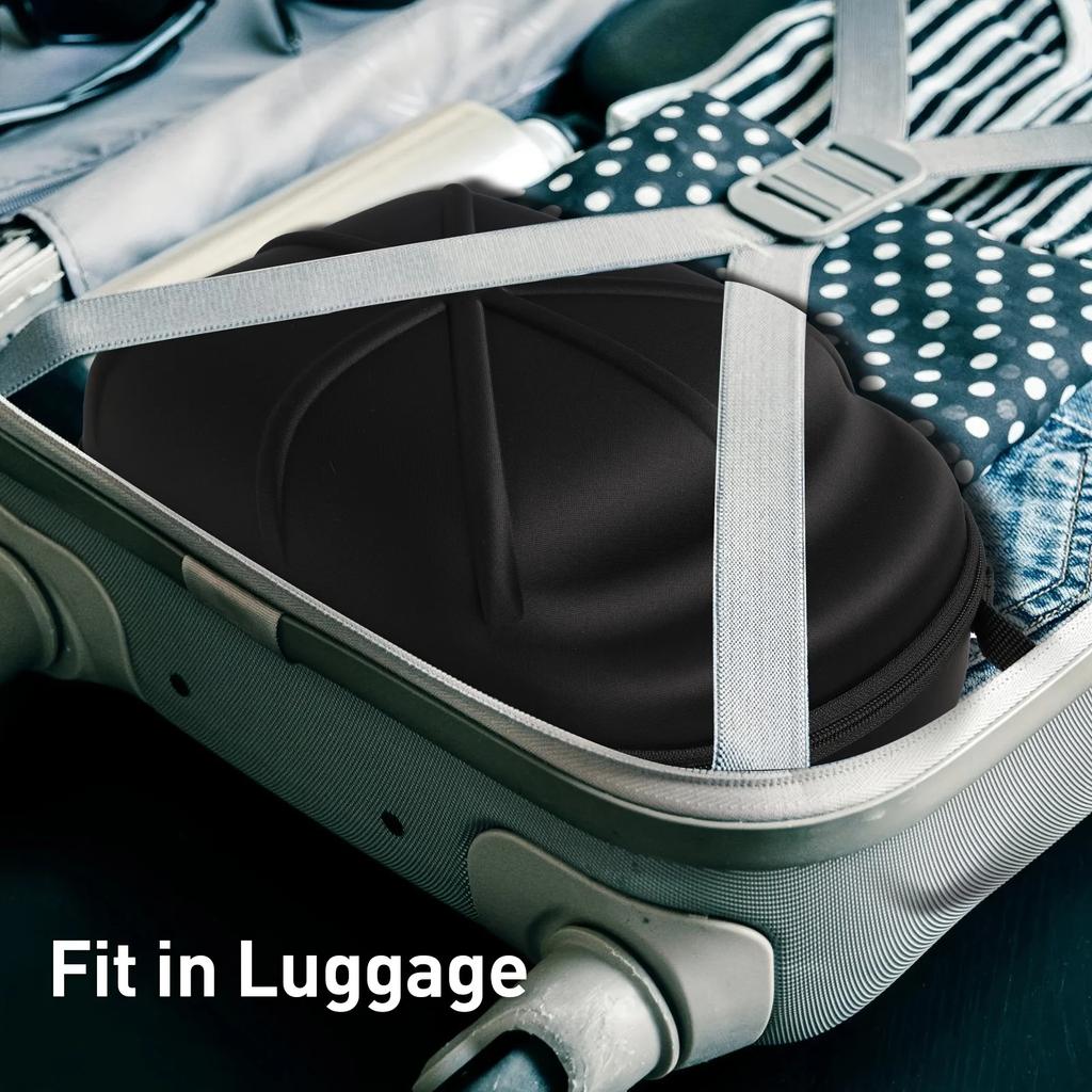 1pc Baseball Hat Travel Bag Baseball Cap Travel Case Storage Carrier Box Display Bag Eva Baseball Cap Carrying Bag