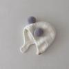 New Autumn and Winter Baby Ear Protection Hat, Warm and Cold Proof Hat, Comfortable Baby Double Ball Soft and Sticky Toe Cap