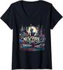 Womens NYC Hip-Hop | Cool Graphic Tee | Men Women S - 6XL Graphic V-Neck T-Shirt