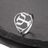 Dawapara PSI Symbol Ring for Women Men Greek Alphabet Letter Psychiatry Psychology Gifts Stainless Steel Jewelry