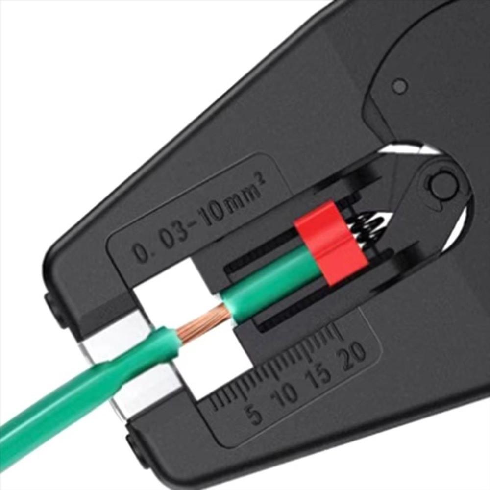2 In 1 Automatic Wire Stripper Portable Cutting Pliers for 0.03-10mm2 Electrical Repair