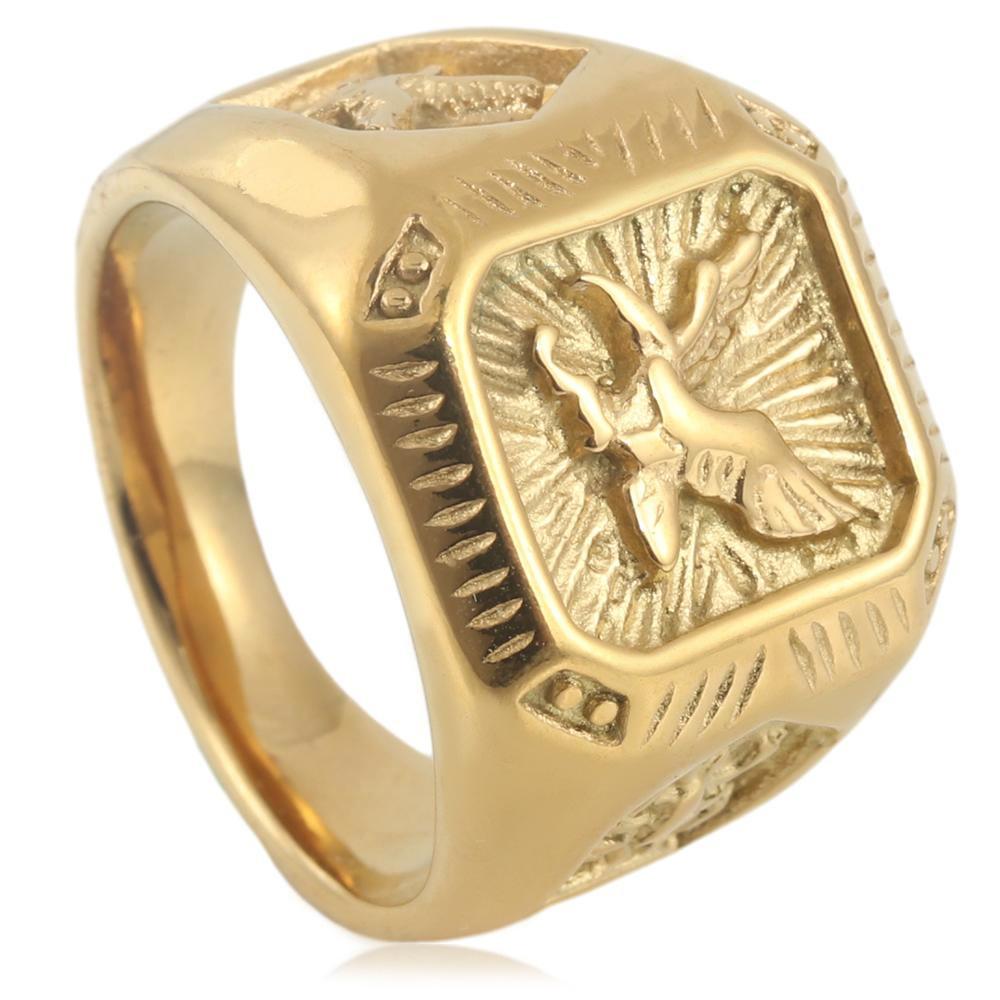 2026 Jewelry Eagle Ring Trendy Men s Fashion Personalized Hand Jewelry No. 7