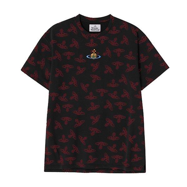 

Vivienne WeSTwood Men S T ShirT Orb Logo Monogram 3i01000S J0079 N303 3I01000S J0079 N303 (M)
