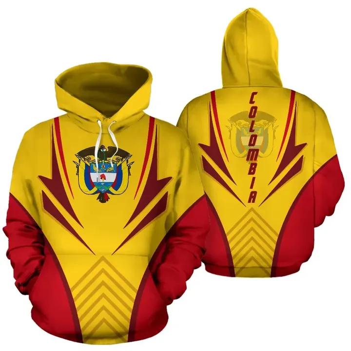 Etst 003 Colombia Nationaal Embleem Kaart Grafische Sweatshirts Vlag Hibiscus Bloem Hoodies Voor Mannen Kleding Ridder Trainingspak Woemn Hoodie Tops 3XL
