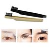 1 Pinza para Cejas de Acero Inoxidable con Cepillo Peine Pinzas Pinzas para Extensión de Pestañas Pinza para Doble Párpado Herramienta de Maquillaje