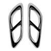For Mercedes Benz E-Class W214 2024+ E260 300 ABS Car Rear Exhaust Muffler Pipe Cover Trim Tail Throat Frame