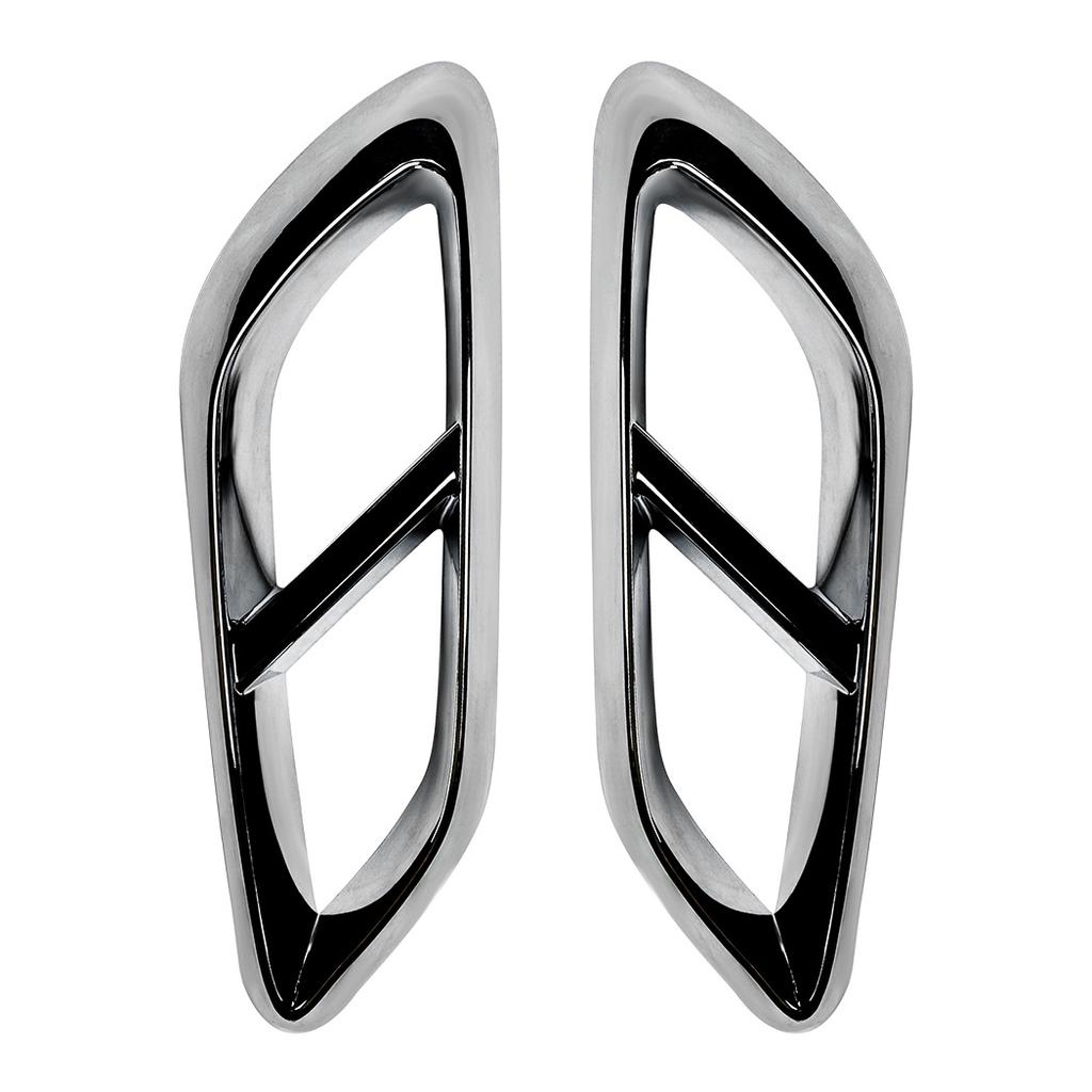 For Mercedes Benz E-Class W214 2024+ E260 300 ABS Car Rear Exhaust Muffler Pipe Cover Trim Tail Throat Frame