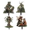 Alv av tre Akrylskilt Stake Værbestandig 2D Flat Fe Stake Plante Potte Dekorasjon Innendørs Utendørs Hage Gård Plen Terrasse Ornament