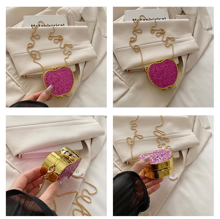 Acrylic Sequin Lipstick Bag 2025: Versatile Women's Chain Crossbody