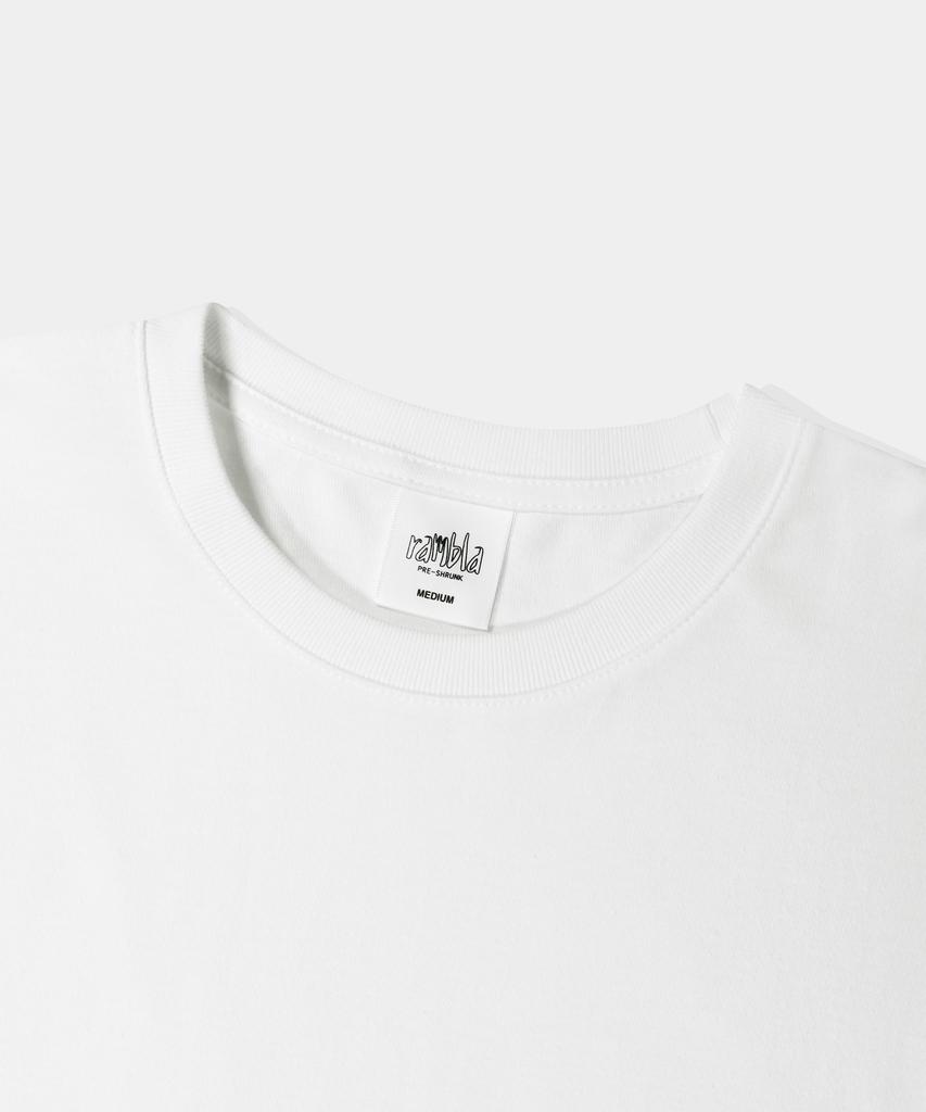 Lambeulla 16-Count Essential Oversized Long Sleeve [White]