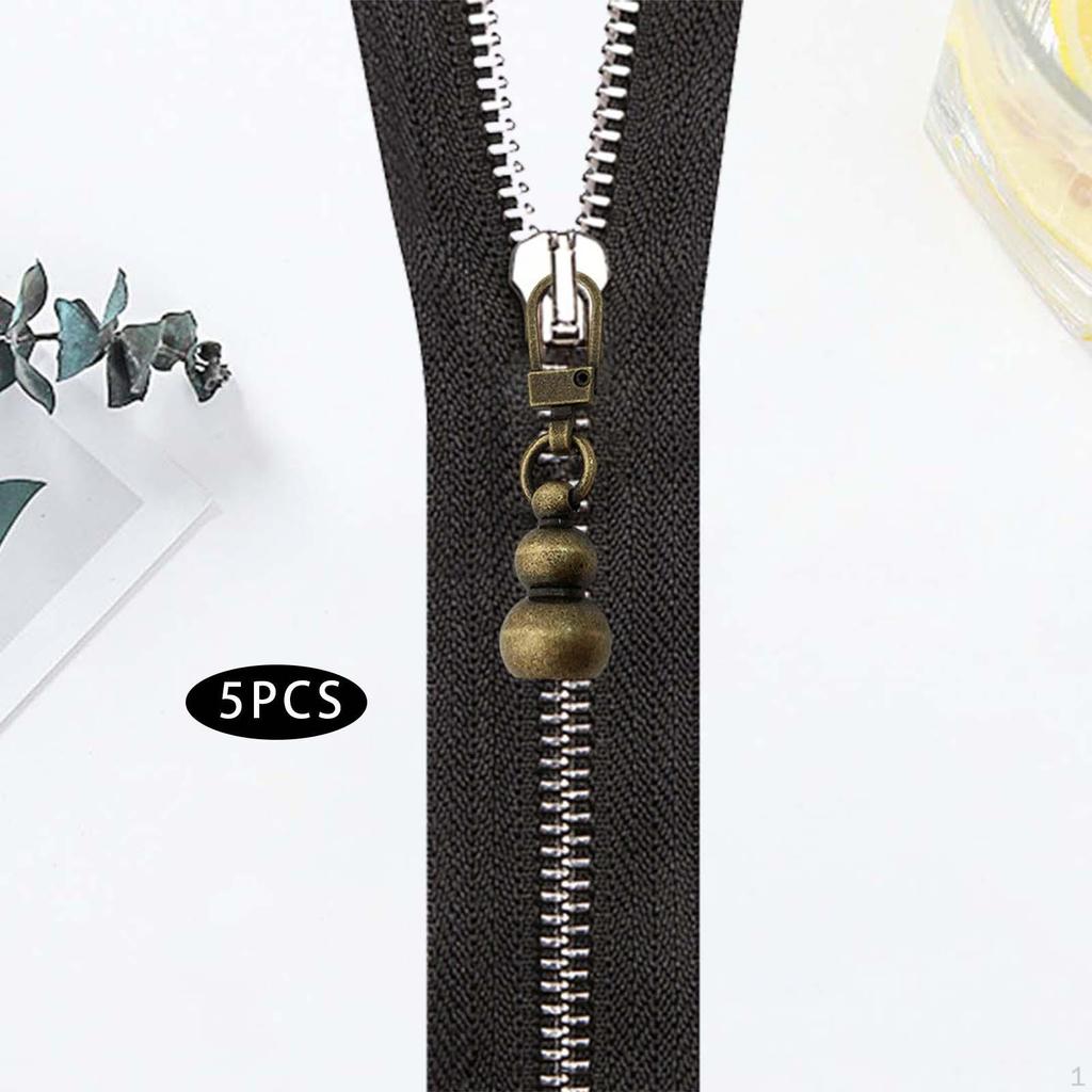5 Pcs Zipper Charm Pumpkin Backpack Accessories Head Detachable for Handbag Garment
