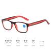 Men Women Vintage Reading Glasses Trendy Retro Sqaure Frame Presbyopia Unisex Blue Light Blocking Computer Glasses 0+1.0+1.5+4.0