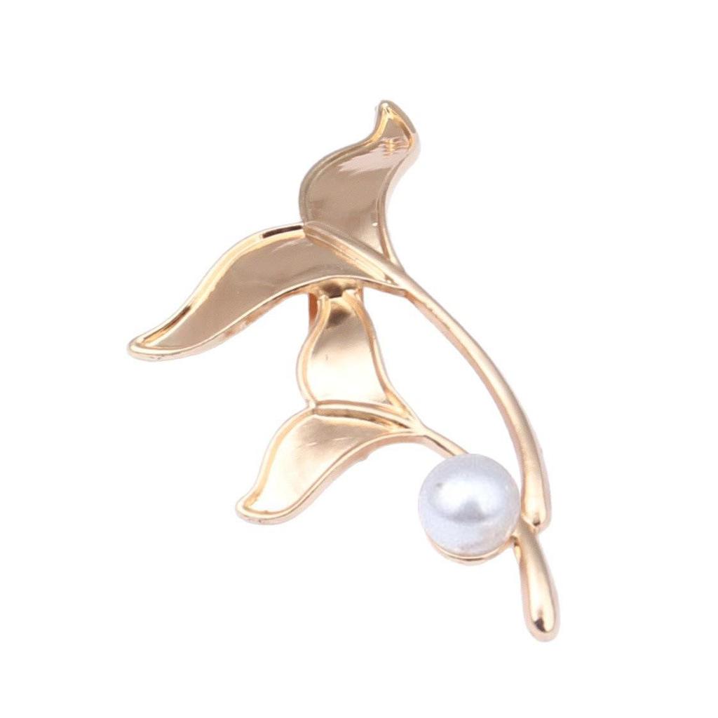 Handmade Mother-of-Pearl Brooch & Hairpin DIY Kit with Shell Fragments for Corsages & Gifts