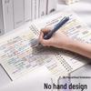 B5 Loose-Leaf Notebook: Ergonomic, Detachable, and Stylish A5 Accounting Book