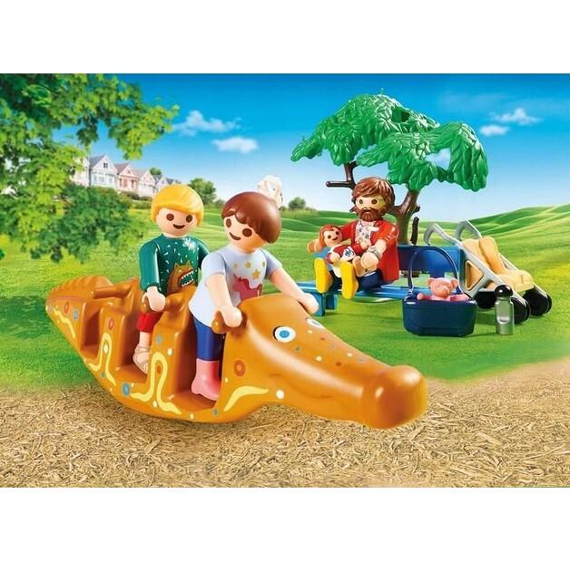 Plastic Construction Set Playmobil City Life Playground 70281