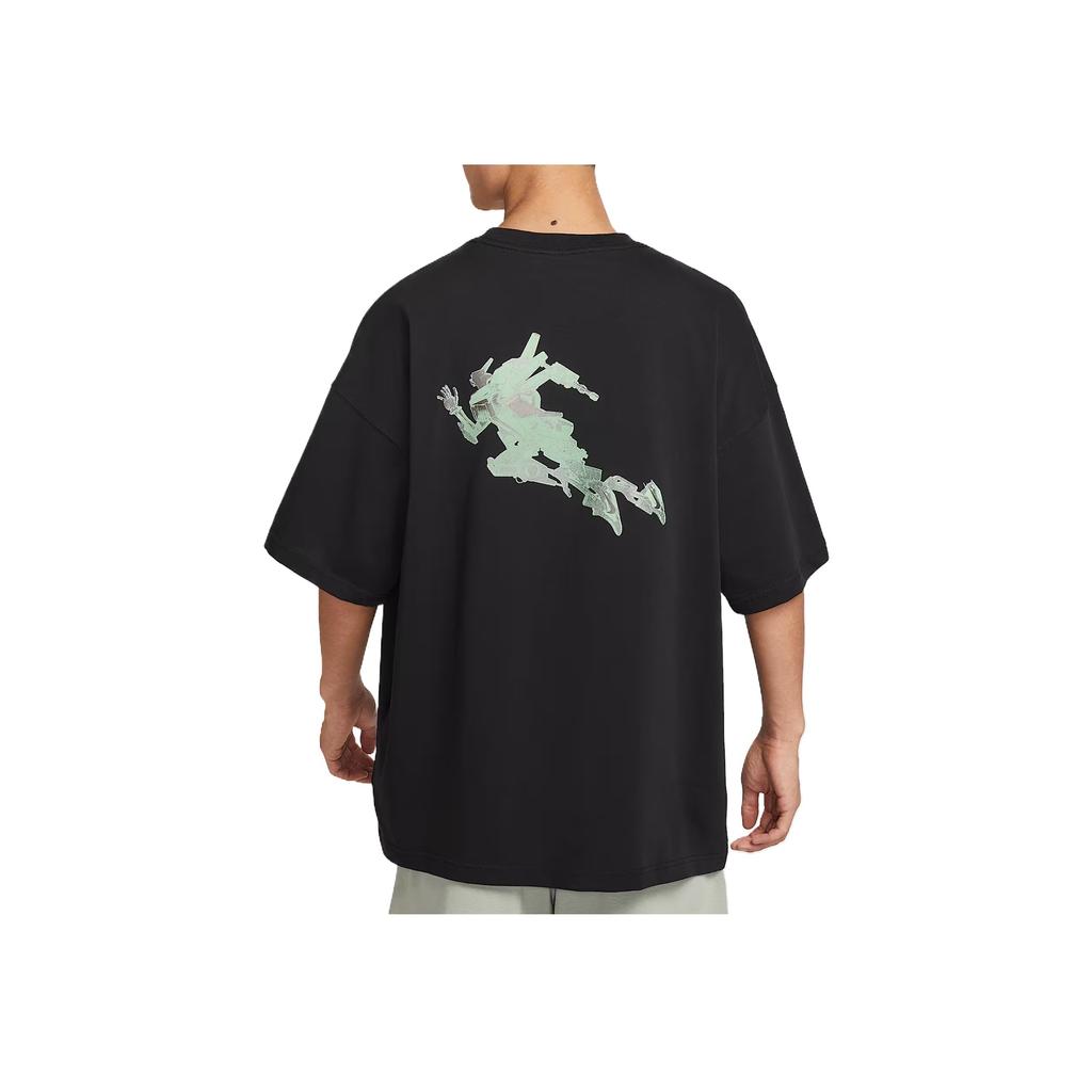 Nike Sportbekleidung SS25 Übergroße Minimalistische Mode Vielseitig Trendy Kurzarm-T-Shirt Herren Tops IH7290-010