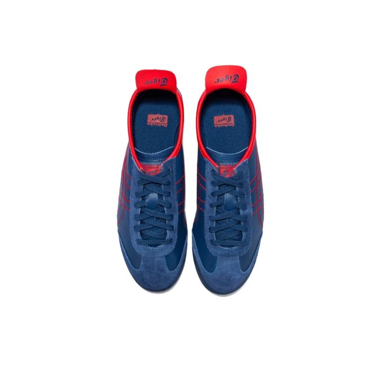 ONITSUKA TIGER Mexico 66 Leather Suede Comfortable Versatile Shock Absorbing Non-Slip Wear-Resistant Low-Top Casual Shoes Unisex Sneaker 1183A349-400