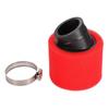 45mm Red Angled Sponge Air Filter for Motorcycle & ATV - Fits Multiple Models