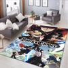 Black Clover: Magic Battle Home Carpet Office Decorative Carpet For Living Room Bedroom Door Mat Floor Rug Computer Chair Area Rug