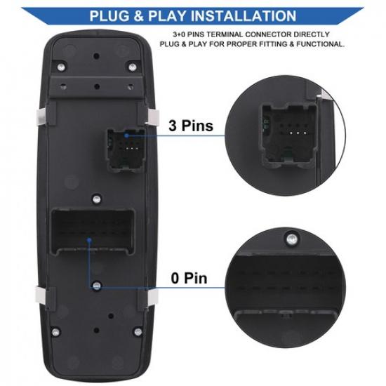 Window Switch Control For 2010 2011 Dodge Grand Caravan Chrysler Town & Country