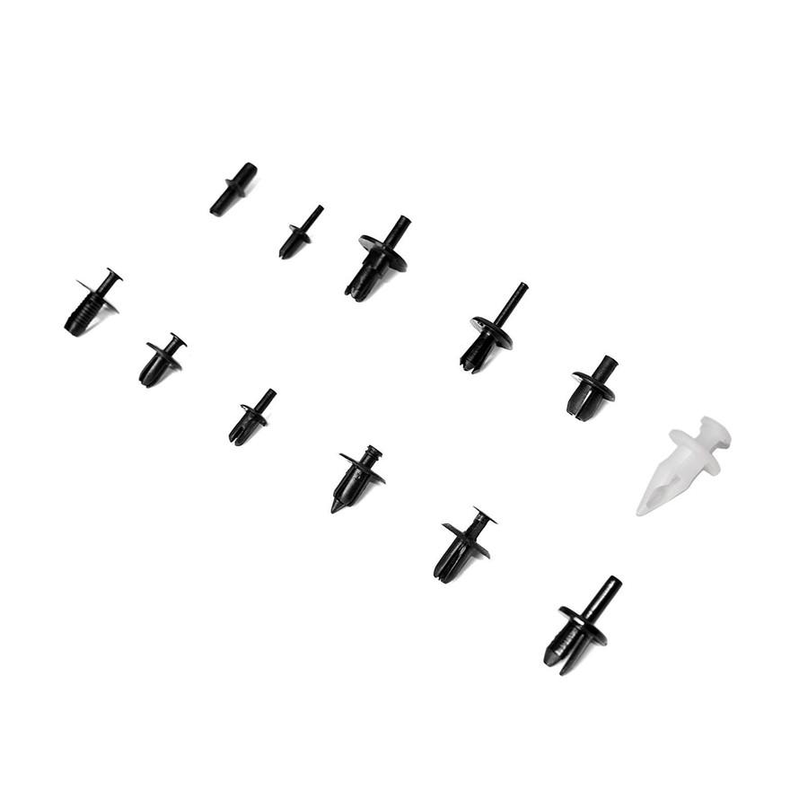 Universal 700Pcs Car Fender Bumper Push Pin Clip Rivets Fastener with 3Pcs Remover Tool Plier