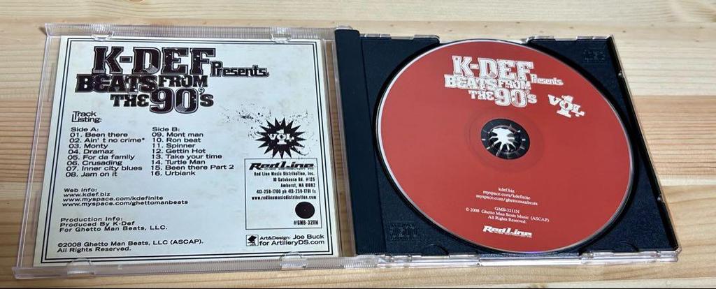 [USED] K-DEF BEATS FROM 90's MARLEY MARL