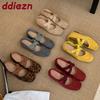 Fashion Female Elastic Band Ballet Flats Shoes For Women Fashion Shallow Ladies Mary Janes Shoes With Height Increasing Footwear