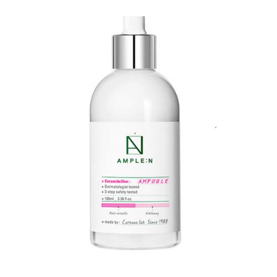 Ample:N Ceramide Shot Ampoule 100ml – Barrier Repair & Deep Moisturizing Serum