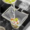 Foldable Kitchen Sink Filter Rack Multi-Purpose Food Drainer Shelf Sink Drainage Basket  Household