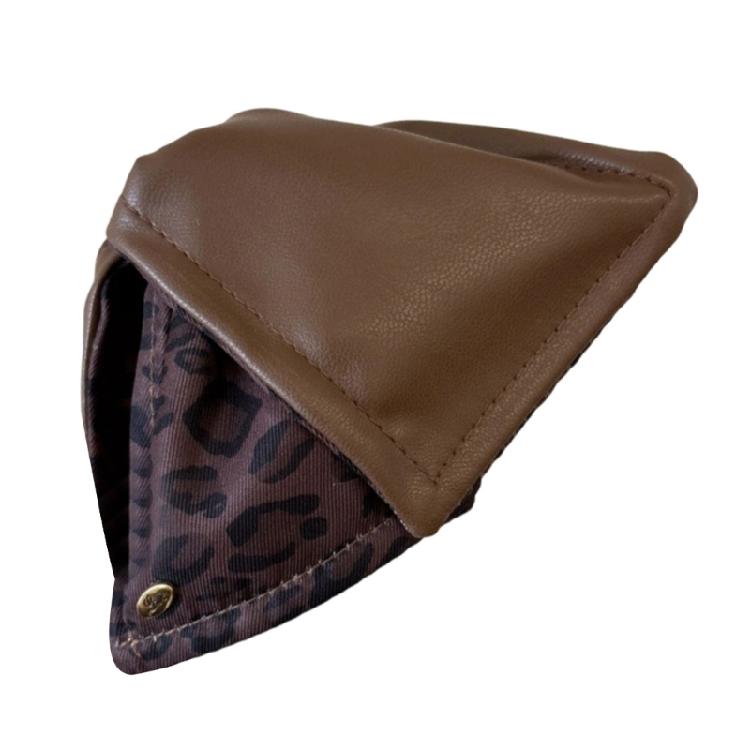 

Leopard Hair Clip With Comfortable Fabric Accent 13cm Practical Size For Securing Various Hairstyles Effortlessly