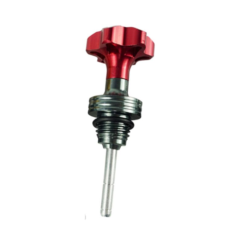 5xGeneric Engine Oil Dipstick Cap for 125cc Motorbike Easy Installation Sturdy Red