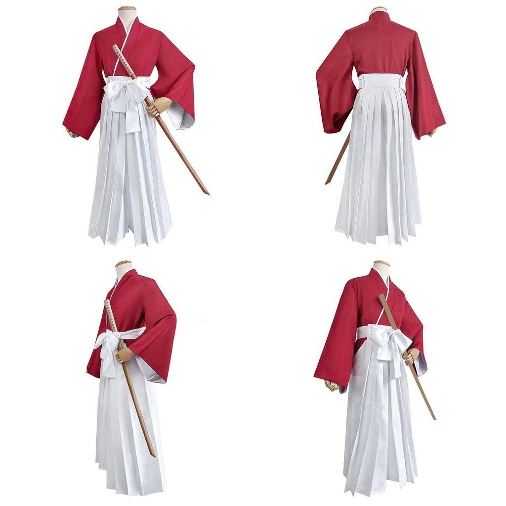Exquisite Rurouni Kenshin Executioner Kendo Kimono Cosplay Outfit