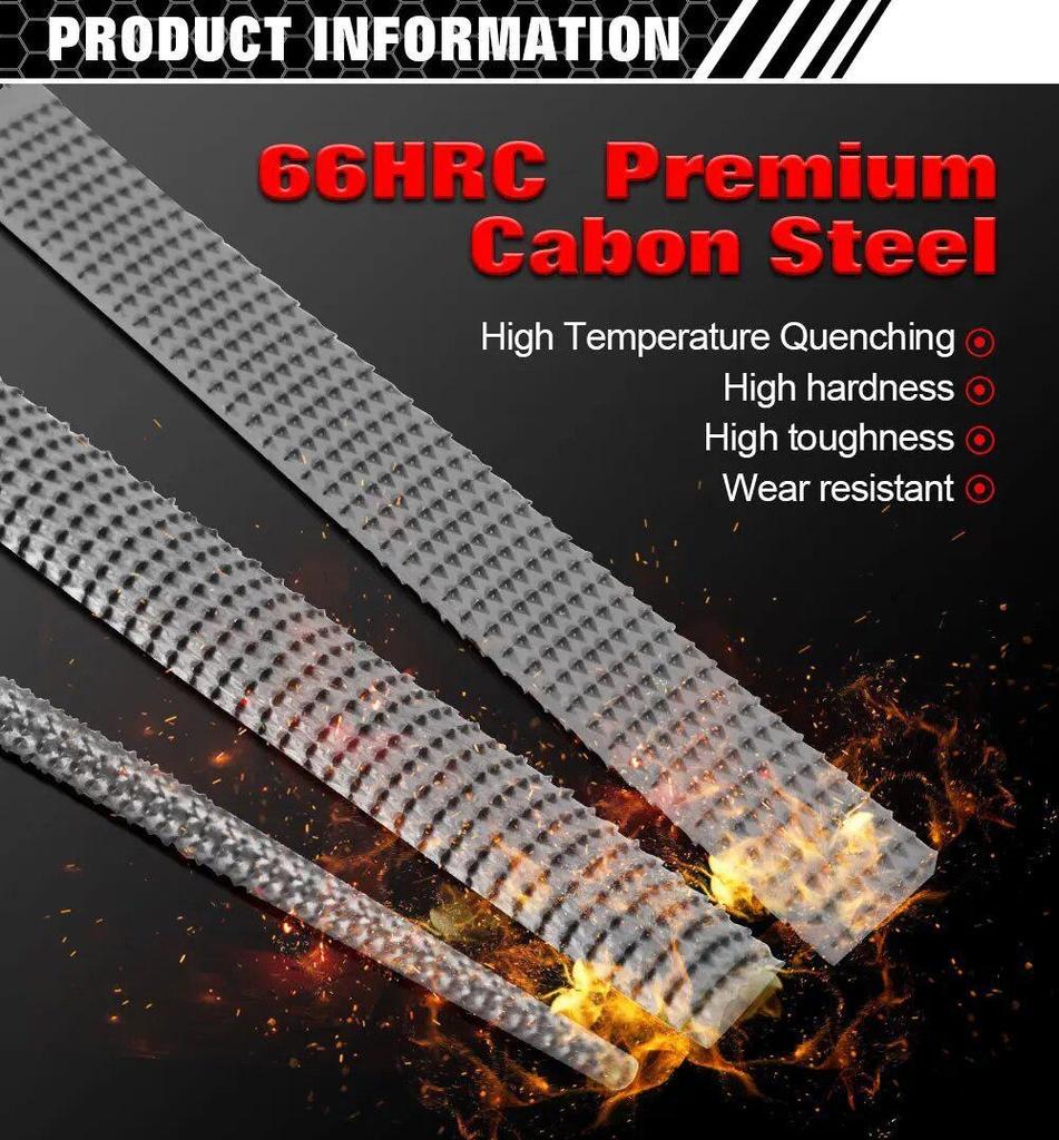 WISEUP 1PCS Flat/Round/Half-Round Shape Wood Rasp Files Set Ferramentas para trabalhar madeira para artesanato Escultura em madeira Ferramentas para escultura em madeira