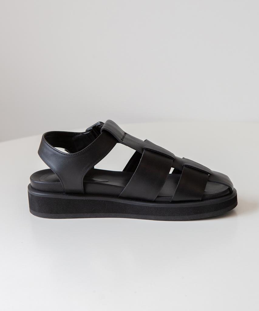 Twvp Glody Fisherman Sandals Black