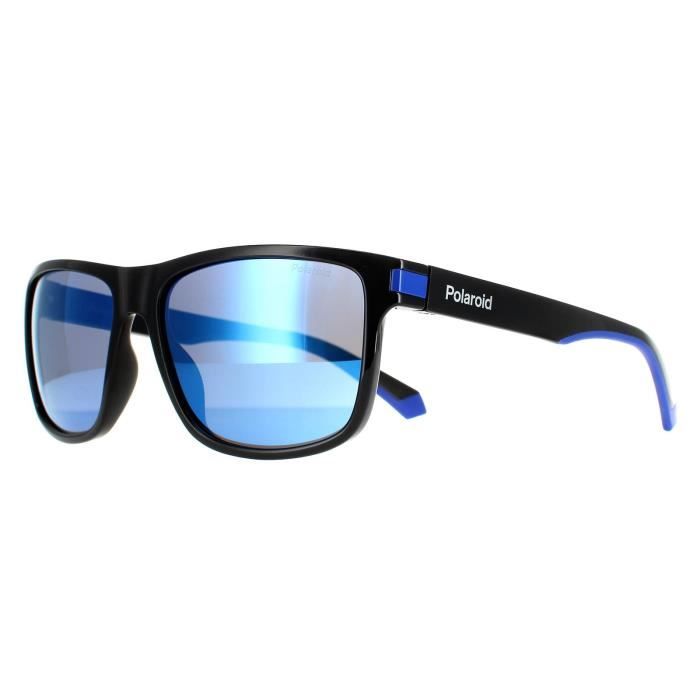 Lunettes de soleil - POLAROID - PLD 2123/S D51 5X - Noir Bleu - Bleu Miroir - Polarisées
