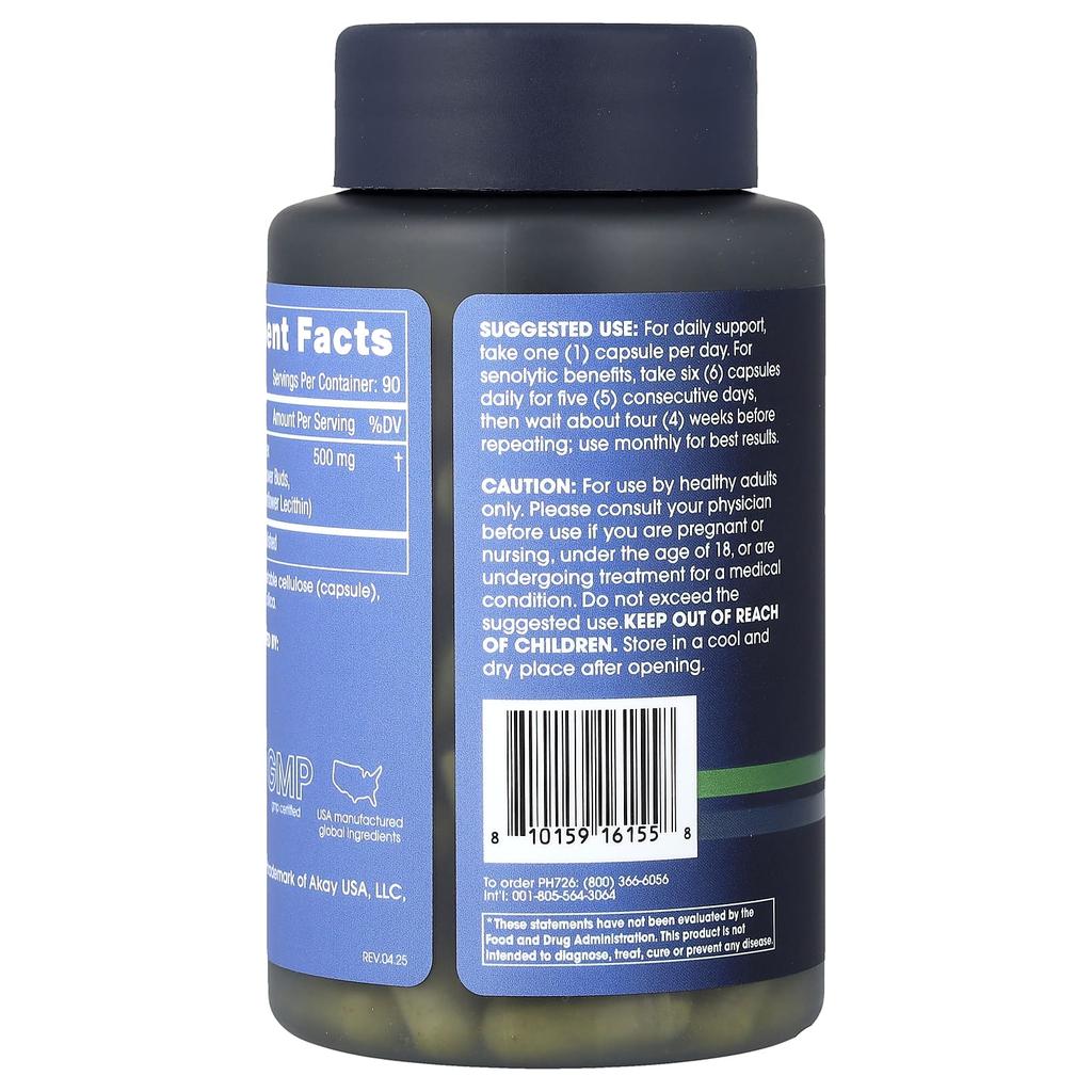 ProHealth Longevity, Pure Quercetin, 500 mg, 90 Capsules