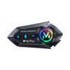 1/2pcs Y12Pro Wireless Bluetooth 5.4 Motorcycle Helmet Intercom Headset Waterproof 300 m Intercomunicador Speaker Earphone