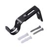 Curtain Rod Holder Portable Single Rod Bracket for WallCurtain Rod Bracket Curtain Rod Support Hanger for 1inch Curtain Rod