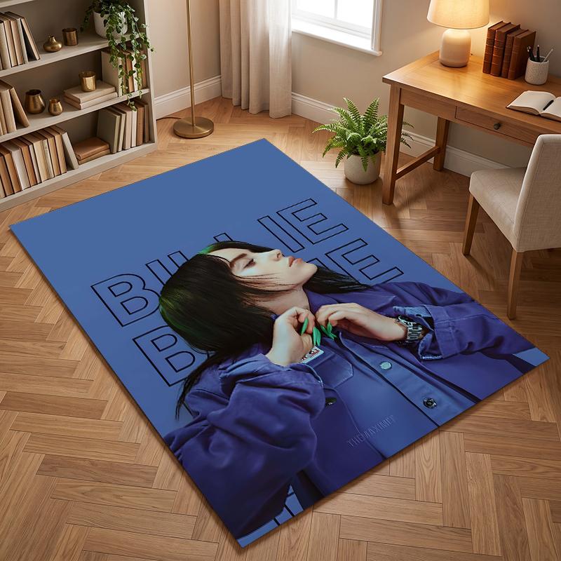 Billie eilish (23) Office carpets suitable for living rooms bedrooms offices and kitchens a gift for modern home decor