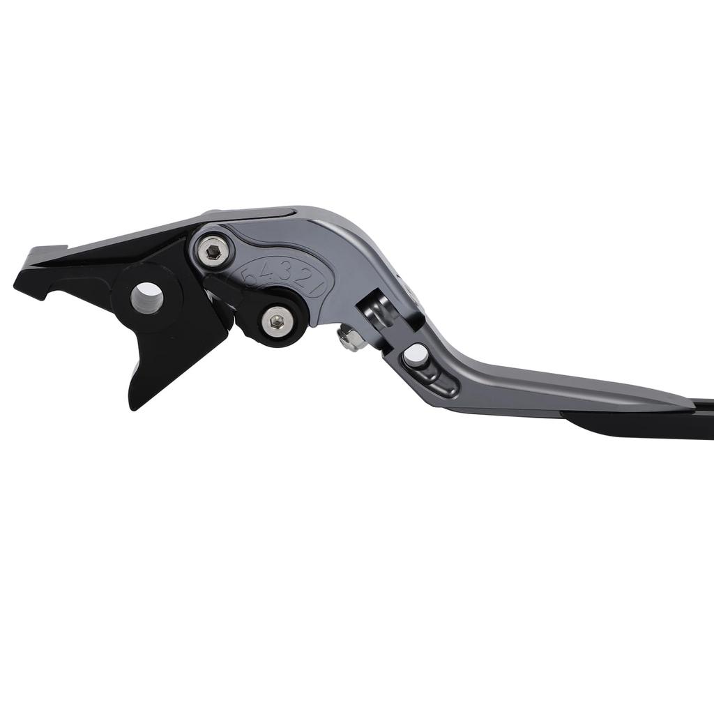 Nakira bromskopplingshandtag set GSX250R GSR250 GSXR x V-Strom250 (gunmetal svart)