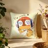 Popular KKeroro Gunsoued Cushion Cover Versatile DoubleSided Pillow Case Fit for Sofa Bed Car  Daily Decor
