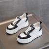 2026 autumn women's shoes new board shoes women's shoes versatile single shoes muffin thick sole heightening small white single shoes