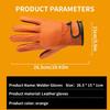Comfortable Leather Working Gloves Vintage Driving Gloves Practical Gardening Safety Gloves  Farms