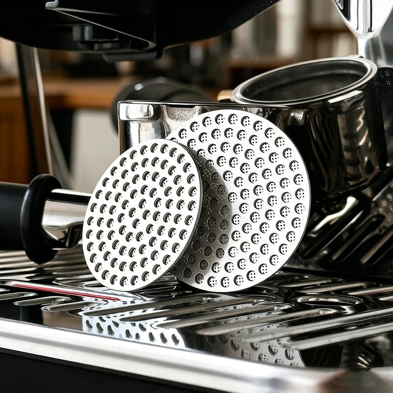 51/53/58mm Reusable Coffee Puck Screen Stainless Steel Espresso Filter For Portafilter Barista Accessories KFGL02
