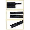 1Pair Cold Rolled Steel Drawer Slides Soft Close Drawer Track Rail Cabinet Drawer Track Slide Sliding Furniture Hardware
