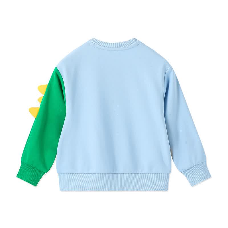 B.Duck Boys' Dinosaur Crewneck Sweatshirt