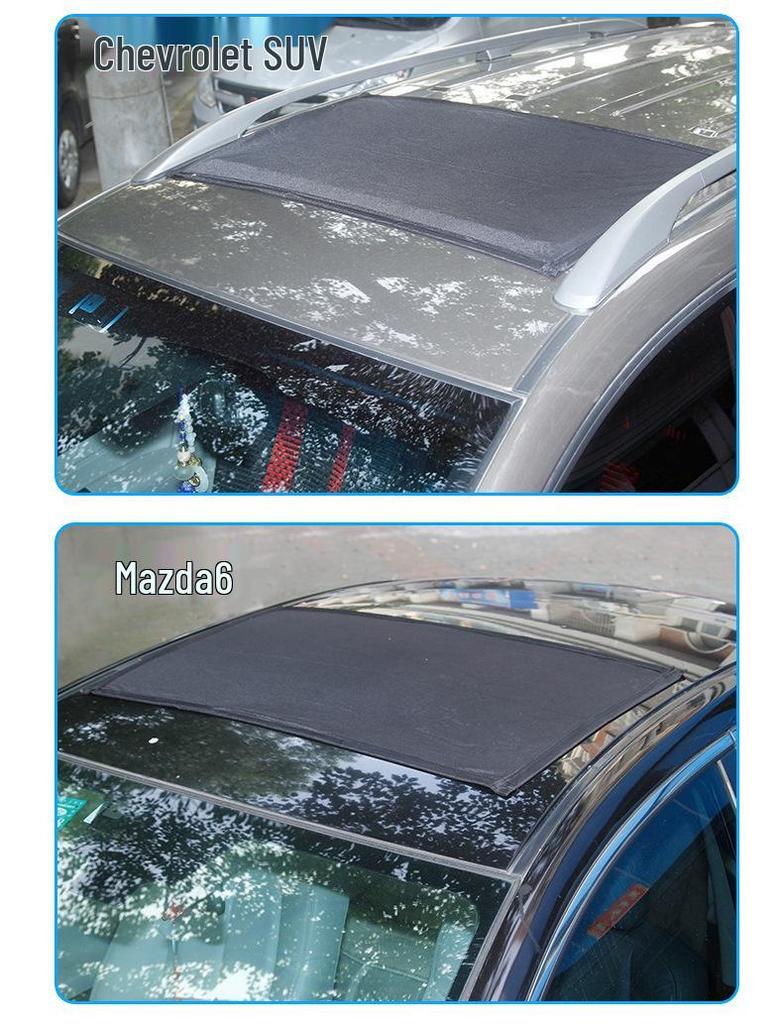Magnetic Car Sunroof Mosquito & Dustproof Screen Shade