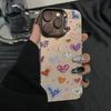 Colorful Love Heart iPhone 17 Case - Fits 16 Pro, 15, 13 Pro Max, and 14X - Stylish and Drop-Proof