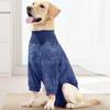 Haustier Basisshirt Elastischer Hunde-Reha-Anzug Warm Bequem Haustier Kastrationsanzug Batik Hunde Angstweste Wundschutz