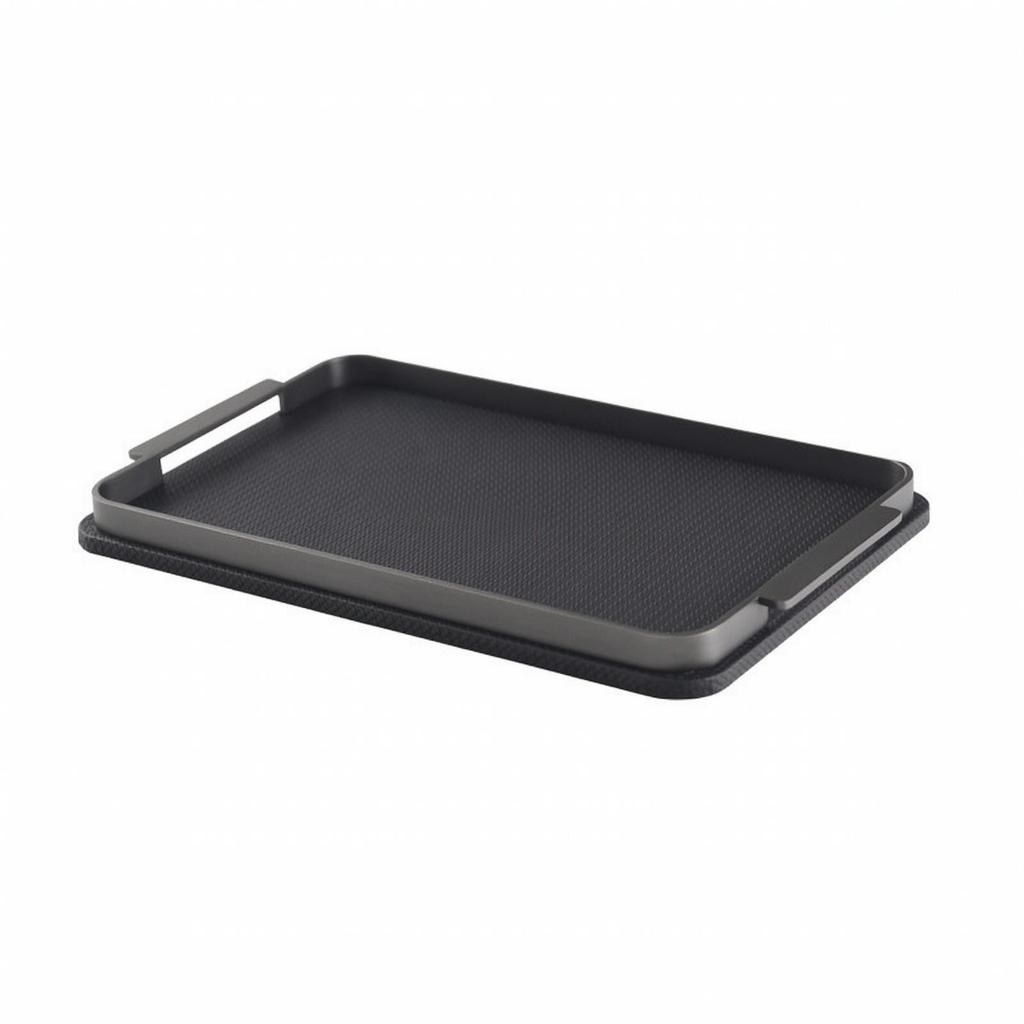 Sturdy Catchall Tray with Raised Edges | Versatile, Tabletop Tray, Modern, for